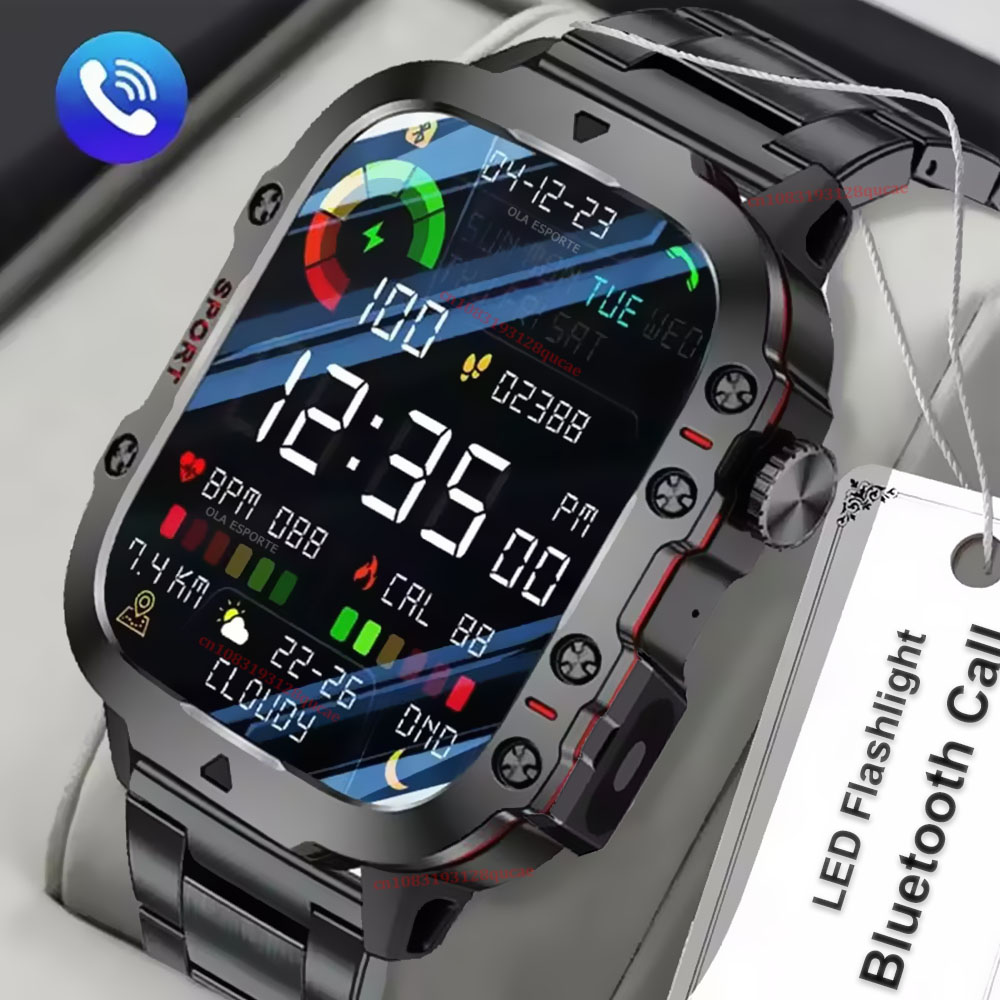 Phase Esports & Gaming Festival - Reloj Inteligente Militar 2026 para Hombre,