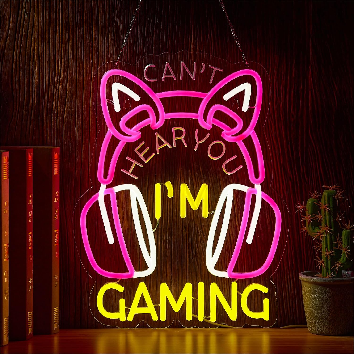 Letrero Luminoso LED USB con l - Esports Gaming Cafe reseña y precio