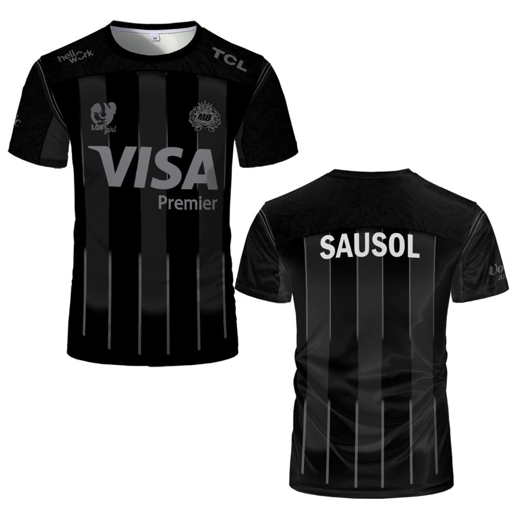 Camiseta de Manga Corta con Te - Esports Gaming Logos reseña y precio