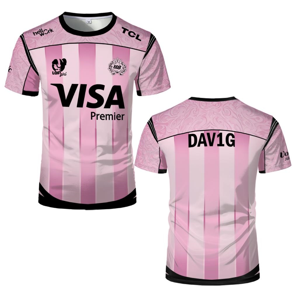 Camiseta de Manga Corta con Te - Esports Gaming Logos reseña y precio